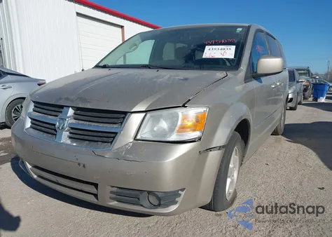 2008 Dodge Grand Caravan Sxt из США, поврежденный, VIN 1D8HN54P78B107721